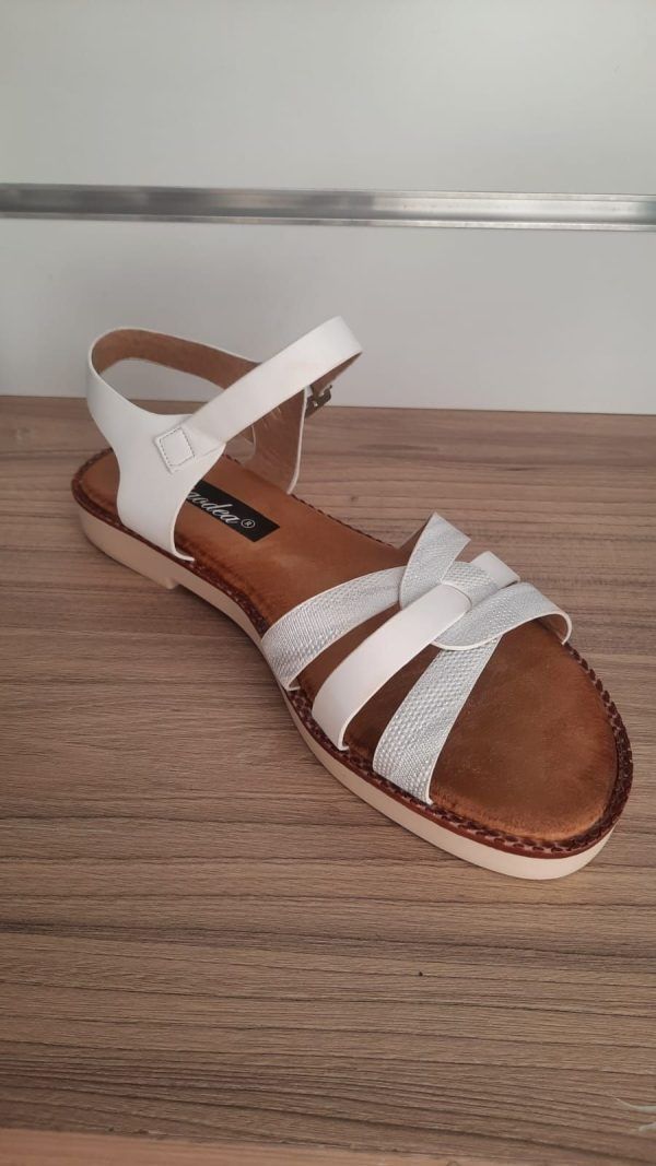 Sandalias de tiras blancas.Comprar sandalias blancas .Gabalda17