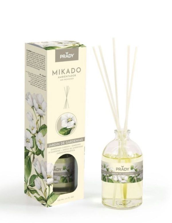 Ambientador Mikado Jardín de Gardenias Prady.Comprar mikados prady.Gabalda17