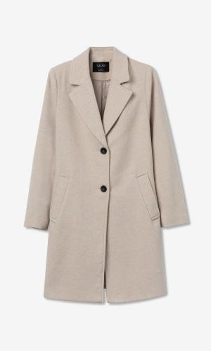 Abrigo de mujer beige tiffosi.Comprar abrigo de mujer.Gabalda17