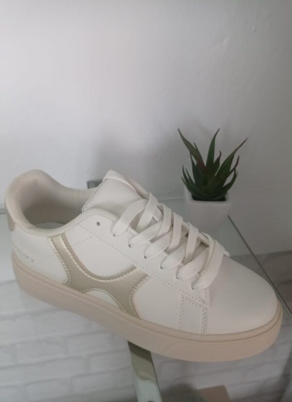 Zapatillas blancas y suela beige mujerComprar zapatilla.Gabalda17