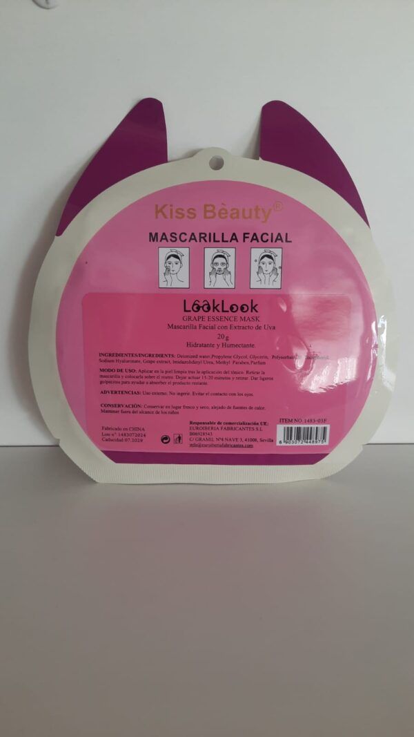 Mascarilla facial de uva.Comprar mascarilla facial.Gabalda17